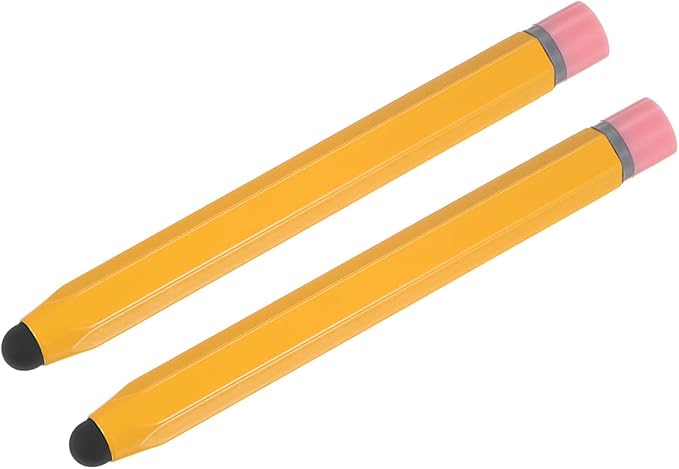 MECCANIXITY 2pcs Stylus Pens for Touch Screens Hexagon Crayon Stylus Pen by MECCANIXITY