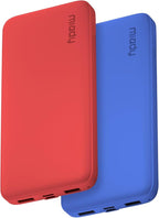 Miady 2-Pack Portable Charger, Slim 10000mAh Power Bank Travel Battery Pack 3 by Miady