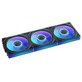 Jungle Leopard Interstellar V2 120mm PC Reverse Blade Case Fan Infinity Mirror by JungleLeopard