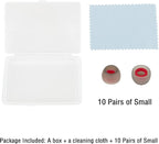 10 Pairs Small Earbud Tips Replacement Ear Tips - Image 2