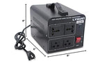 Yinleader 1500W 110V to 220V or 220V/230V/240V to 110V/120V Power Converter - Image 9