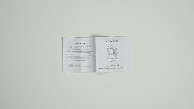 ATUMTEK Camera Remote Shutter for iPhone and Android Smartphones, Wireless - Image 11