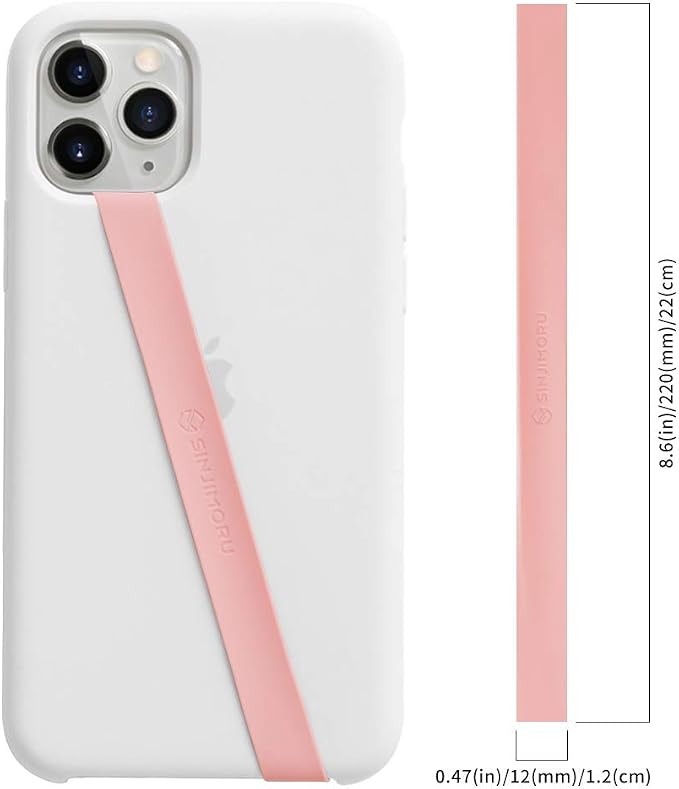Sinjimoru Stretchable Silicone Phone Strap, Flexible and Elastic Grip Holder - Image 5