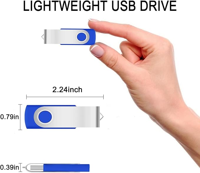 EASTBULL 200 Packs of 4GB Bulk Flash Drives, Flash Drives Pack 4GB USB Drives - Image 8