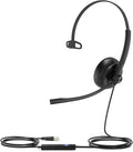 Yealink UH34 Wired Headset, Single Ear USB Headset by RedefineYourWorkplace