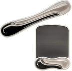Kensington Mousepad and Wrist Rest, 11-2/5"Wx17-7/10"Lx1-7/10"H, GY Each by Kensington