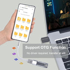USB C to USB 3.2 Adapter, Transfer up to 10Gbps, Type C to USB(Male-Female OTG - Image 4