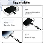 Cell Phone Lanyard, Universal Phone Strap, 2x Adjustable Neck Strap, 4x Pads - Image 5