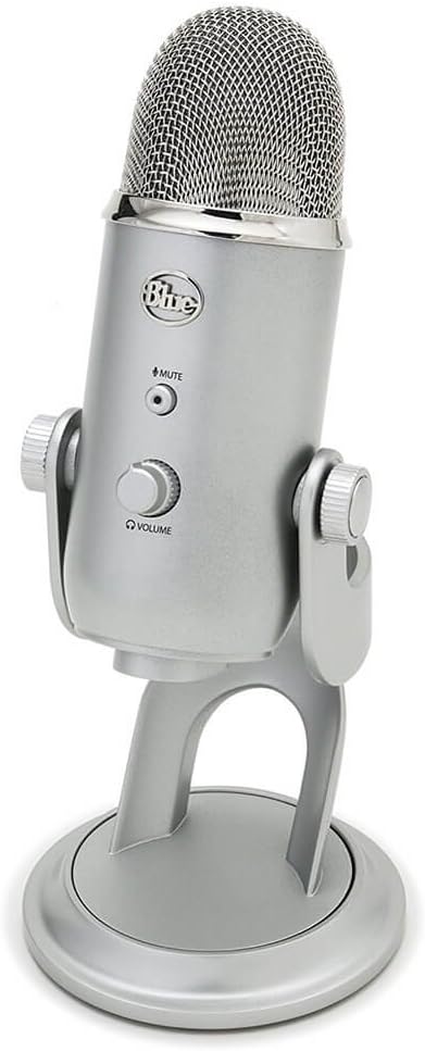 Blue Microphones Yeti Silver USB Mic - Image 4