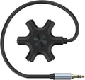Multi Headphone Audio Splitter, 5-Way 3.5mm Jack Stereo Headset Adapter to by sovunis