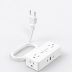 Kakyanill European Travel Plug Adapter, Italy Power Adapter, 4 AC Outlets by kakyanill