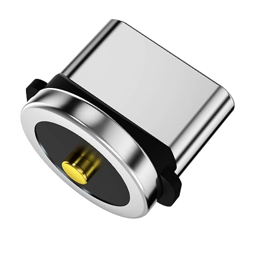 Ankndo Magnetic Connector Tip Heads USB C Adapter 360 Rotating Strong Phone - Image 2