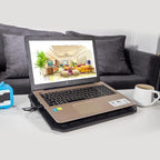 NAGAN Laptop Cooling Pad with 6 Fans, Ergonomic USB Powered Cooling Pad - Image 8