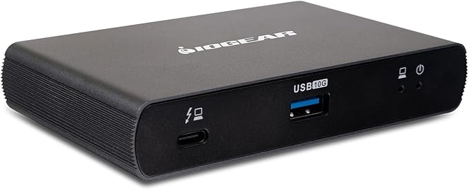 IOGEAR Quantum Thunderbolt 4 Mini Dock, Single 8K / Dual 4K Display, 40 Gbps by IOGEAR