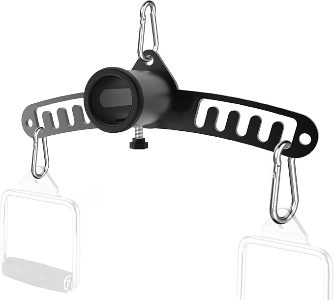 Double to Single Adaptor Plate for Cable Pulley Machines Durable Solid by Lights+Mountain