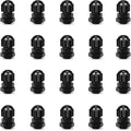 Cable Gland 20 Pack Plastic Waterproof Adjustable Connector 3-7mm PG7 Strain by CGELE