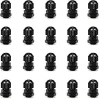 Cable Gland 20 Pack Plastic Waterproof Adjustable Connector 3-7mm PG7 Strain by CGELE