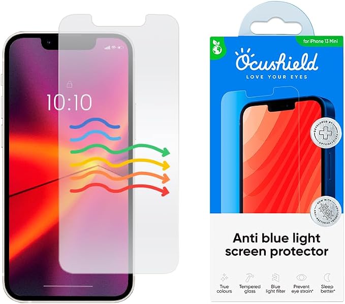 Ocushield Anti Blue Light Tempered Glass Screen Protector by Ocushield-BlueLightFilteringScreenProtectorGlasses
