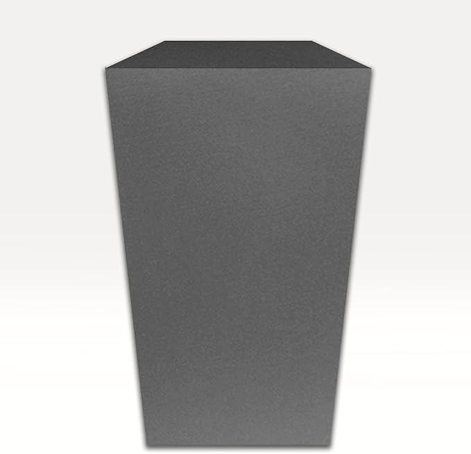 Acoustimac Low Frequency Bass Trap DMD 4' x 2' x 4" CHARCOAL CORNER by Acoustimac
