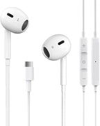 USB C Headphones for iPhone 17/16/15 Pro Max Plus Type C Earphones by GAXIWILO