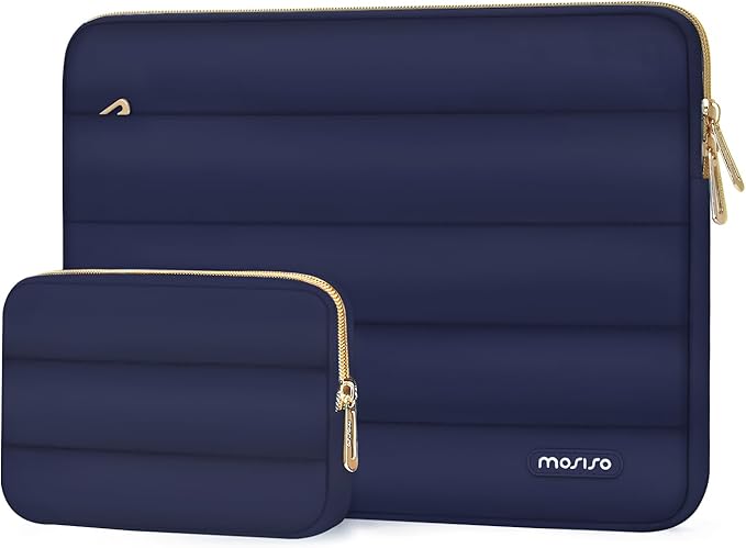 MOSISO 15-15.6 inch Laptop Case, 16 inch Puffy Laptop Sleeve Compatible by MOSISO
