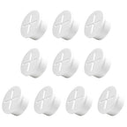 10Pcs Desk Grommet, Flexible Rubber Wire Grommets, Wall Grommets by EASYEAH