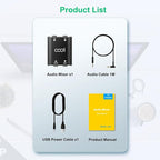 Cooidea 2 Channel Stereo Audio Mixer - Image 6