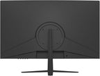 CRUA 24 Inch 200hz/180hz Curved Gaming Monitor, FHD 1080P Frameless Computer - Image 3