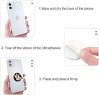 Bonoma Phone Ring Holder, 3 Pack Universal Finger Ring Stand Grip Kickstand Ring - Image 6