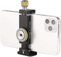 Phone Mount for Tripod, Smartphone Tripod Adapter for iPhone Samsung Cell Phone by FAYEEGIN