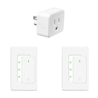 NineLeaf Remote Control Outlet, Wireless Remote Control Outlet Plug, 500ft Long by NineLeaf