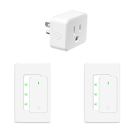 NineLeaf Remote Control Outlet, Wireless Remote Control Outlet Plug, 500ft Long by NineLeaf