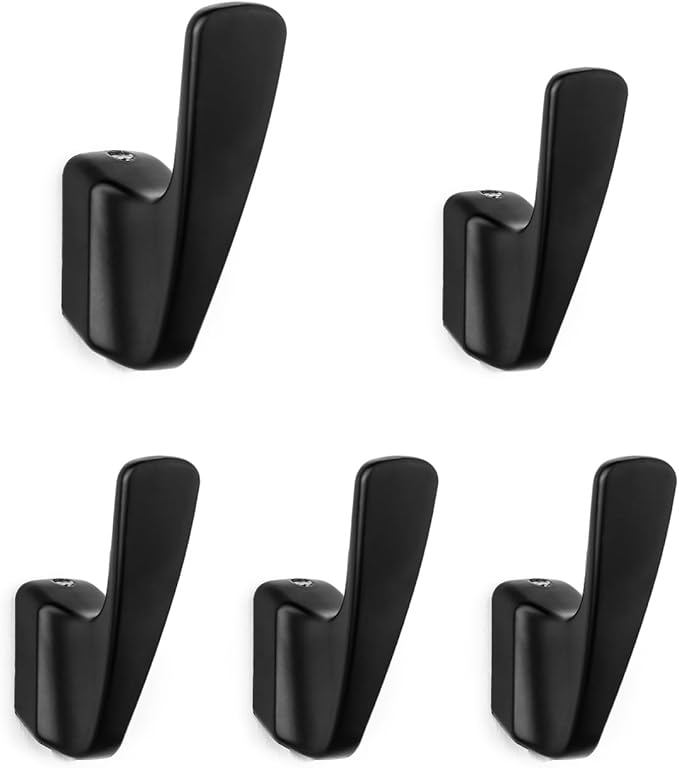 SARIHOSY] 5 Packs Coat Hooks, Metal Hooks by SARIHOSY