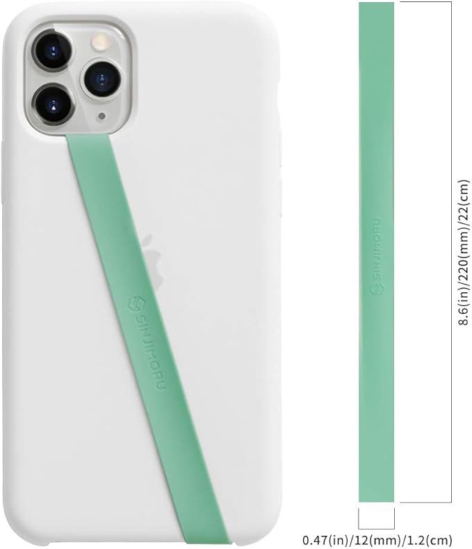 Sinjimoru Stretchable Silicone Phone Strap, Flexible and Elastic Grip Holder - Image 5