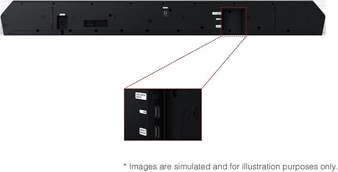 Samsung Q800F 5.1.2ch Q Series Soundbar + Subwoofer, Wireless Dolby Atmos - Image 5