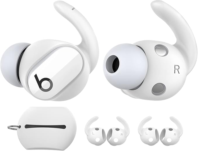 AhaStyle 3 Pairs Beats Studio Buds Ear Hooks Anti-Slip Ear Covers Silicone by AHASTYLE