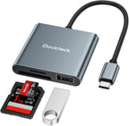 Dockteck SD Card Reader Adapter, 312MB/s SD4.0 Super Speed, USB3.1 SD/TF Card by Dockteck