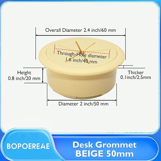 Desk Grommet 2", Desk Hole Cover - Image 8