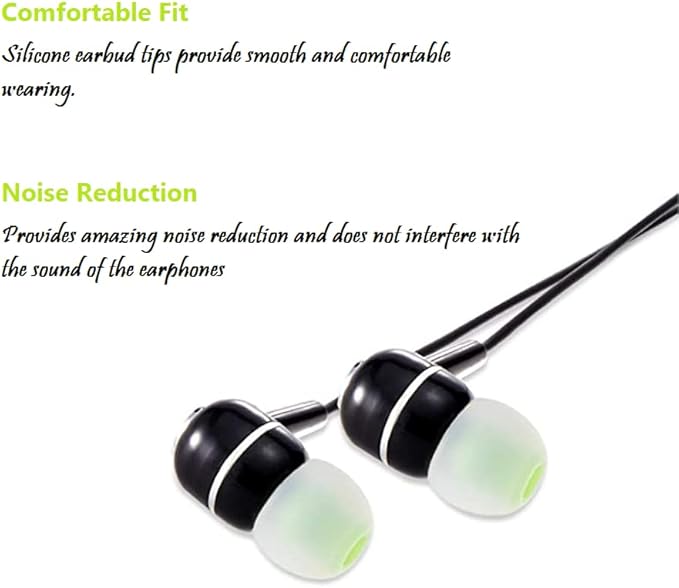 Earbuds Replacement Tips Silicone Earbud Tips Ear Gels Fit - Image 5