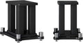 A Pair of Universal Speaker Stands, Heavy Duty Speaker Stands Holds Bookshelf by RAJYQODIS