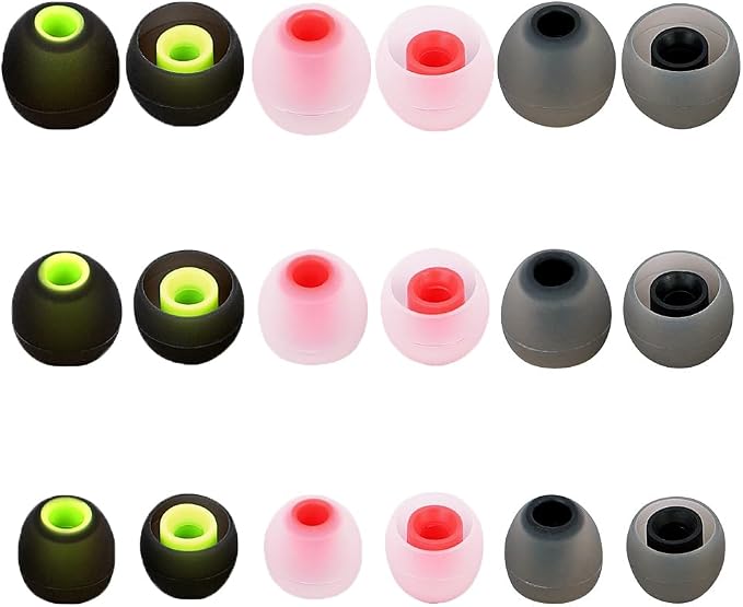Earbud Tips Ear Bud Tips Soft Anti Slip Washable and Reusable Silicone - Image 7