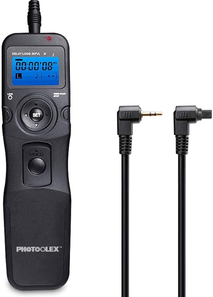 PHOTOOLEX Intervalometer Digital Camera Remote Shutter Release Controller LCD by PHOTOOLEX