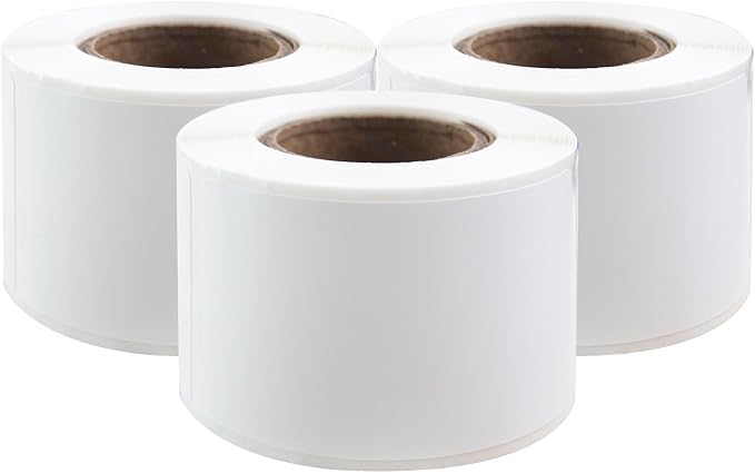PUQU 30x50mm Direct Thermal Sticker Labels, Self-Adhesive All-Purpose Label by PUQU