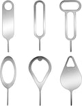 Medsuo 6pcs SIM Card Removal Tool Card Tray Eject Pins Needle Opener Ejector by Medsuo
