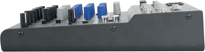 Rockville ROCKMIX 8 Channel Mixer, USB Recording Interface, Compressor - Image 4