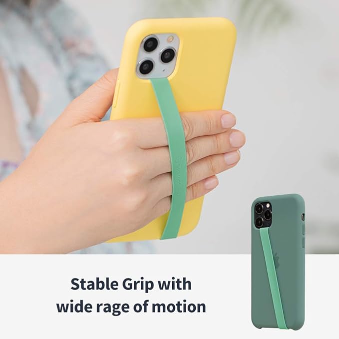 Sinjimoru Stretchable Silicone Phone Strap, Flexible and Elastic Grip Holder - Image 3