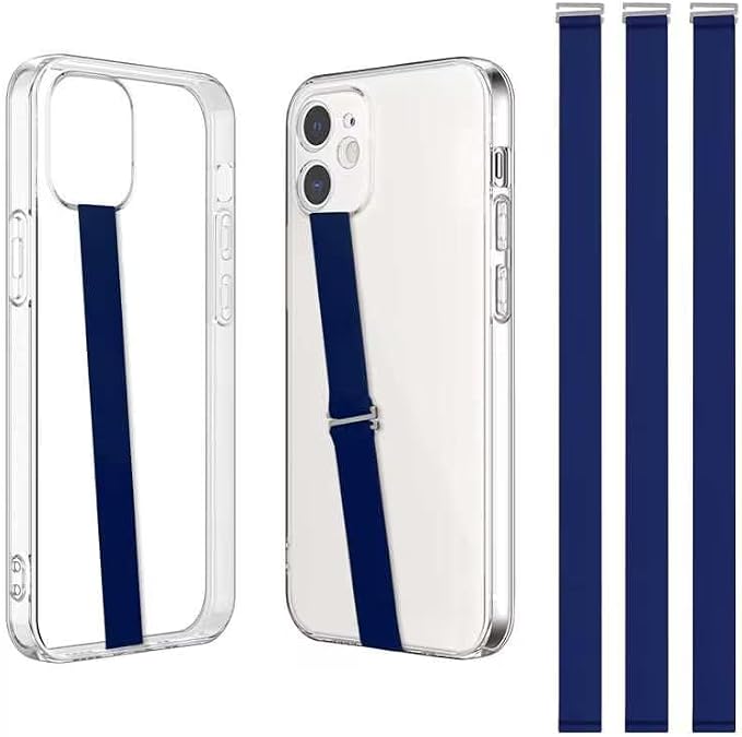 TEAMOLA 3pcs Silicone Phone Grip Holder Strap by HOME