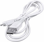 3.3ft White Micro USB Pc Data/Charging Cable Cord Replacement - Image 5