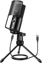 FIFINE Podcast Recording Microphone, PC USB Condenser Microphone by FIFINE