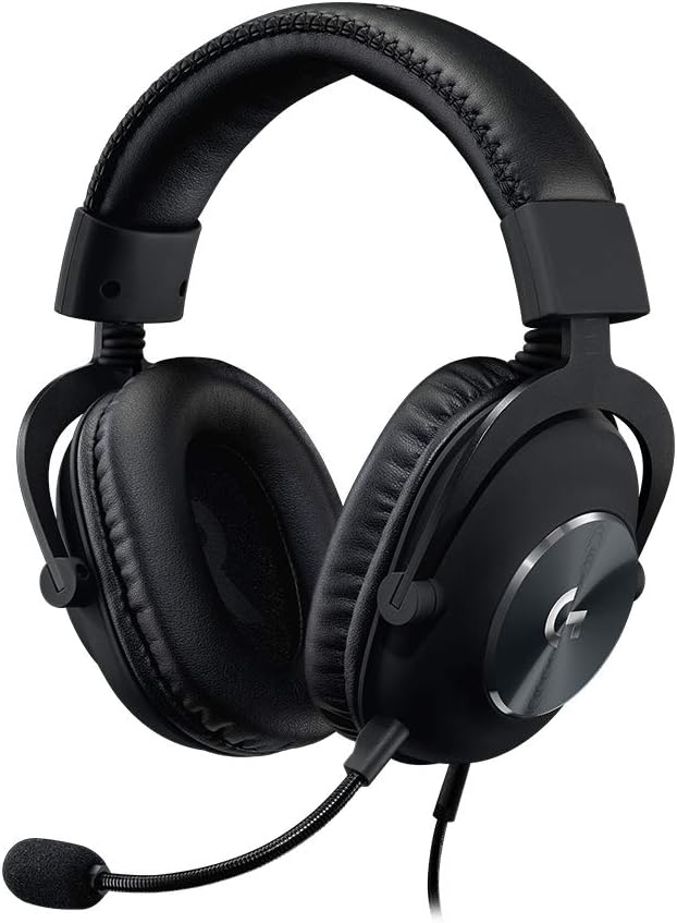 Logitech G Pro X Wired Gaming Headset: Blue VO!CE Detachable Boom Mic, DTS 7.1 by LogitechG
